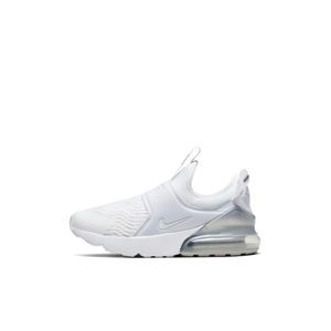 Nike Little Kids' Air Max 270 Casual Shoes in White/White